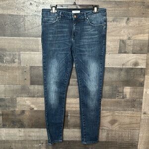 Forever 21 Blue Jean Leggings